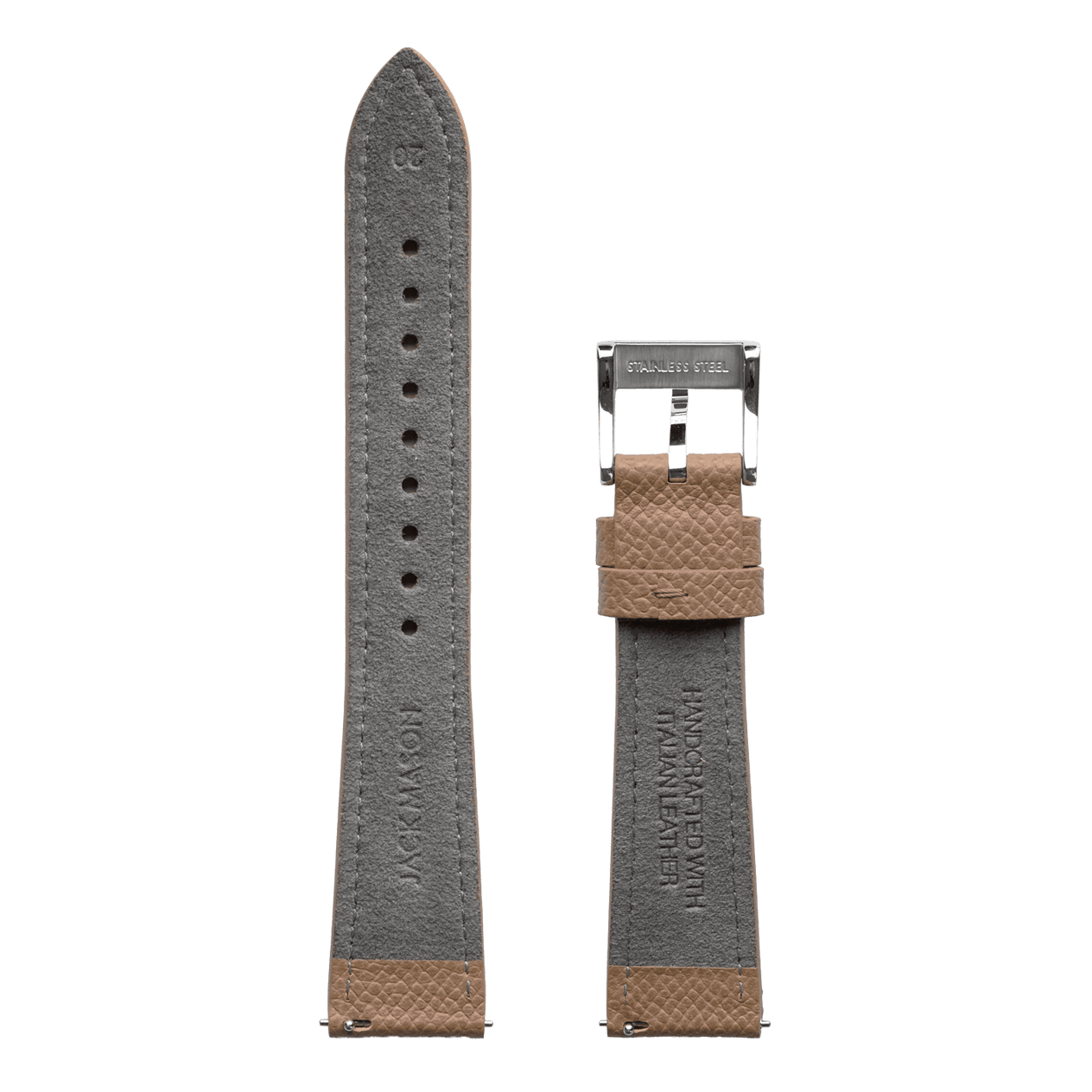 20mm Epsom Taupe Strap